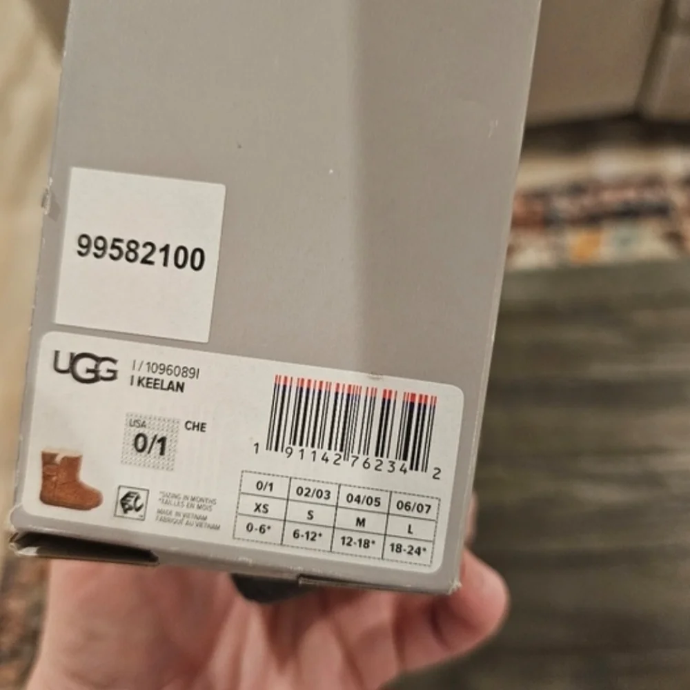 UGG Kid's Keelan Water Resistant Boot.